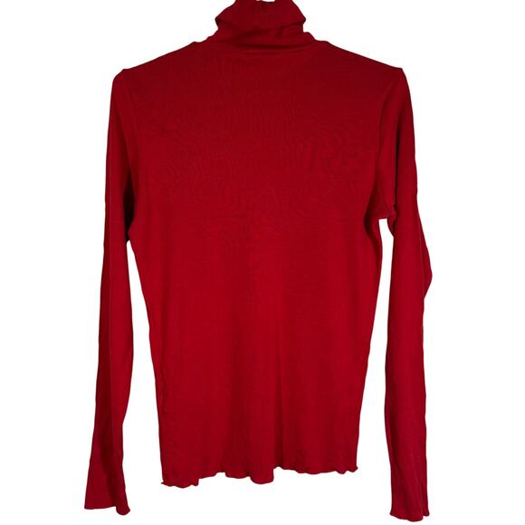 Ralph Lauren Women's Size XL Red Turtleneck - Picture 2 of 5